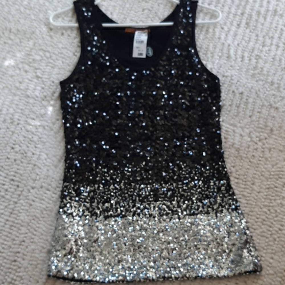BELLDINI SEQUINS TANK - Medium